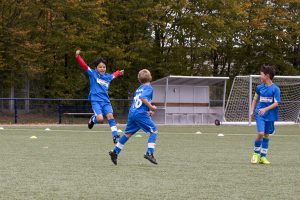 Jubel beim 1:0.